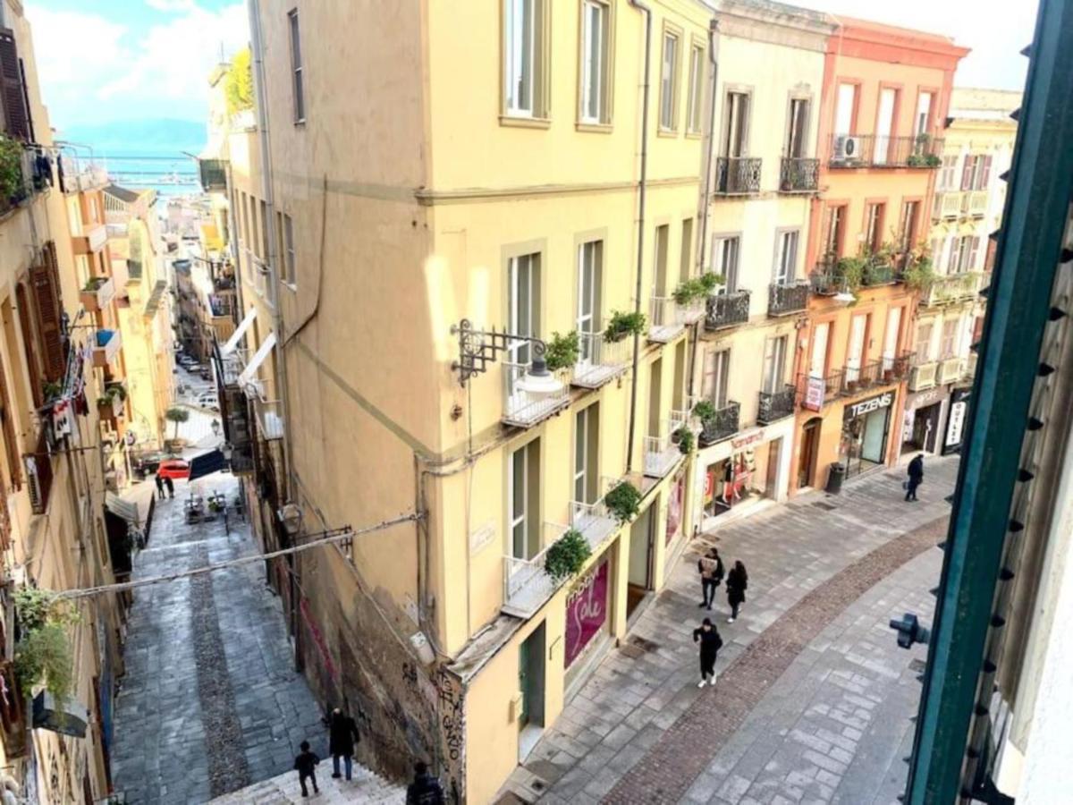 Panorama Di Mare Suite Via Cima Cagliari Centro Екстериор снимка